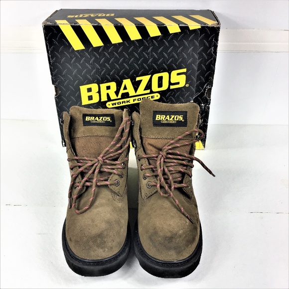 brazos women's steel toe work boots